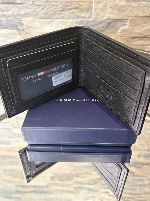 Мъжки Портфейл Оригинален Tommy Hilfiger