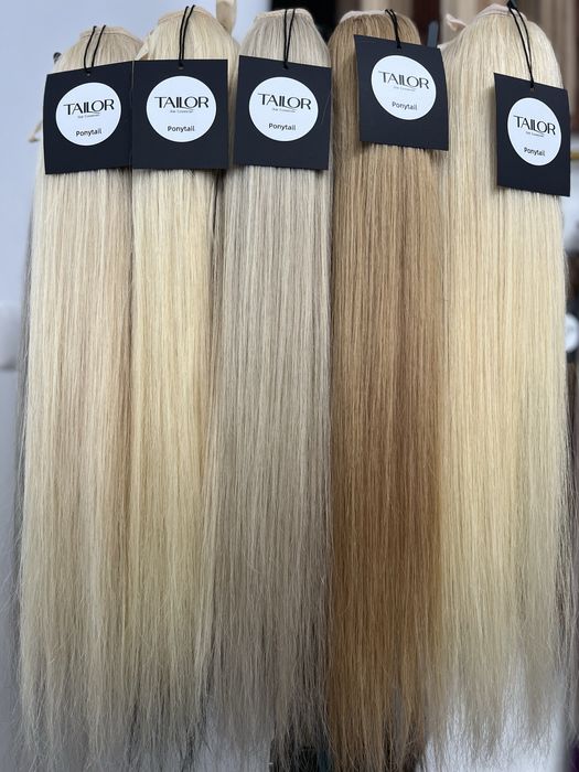 Coada din par natural - extensii naturale