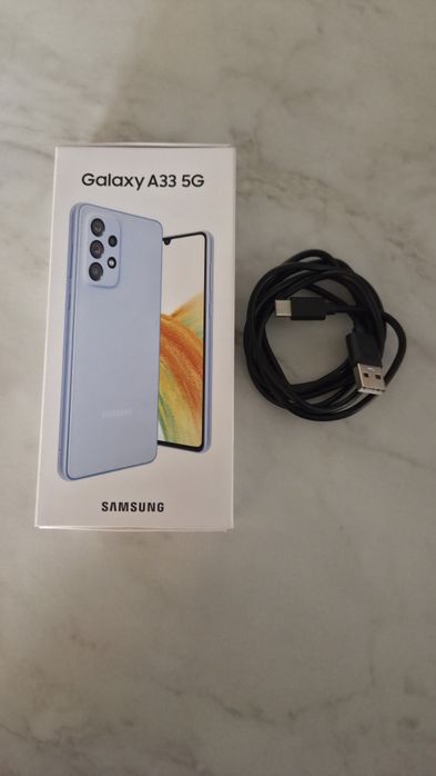 Продавам Samsung A33 5G в отлично състояние.