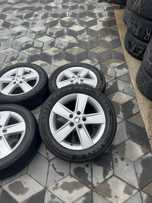 Jante Orig”Skoda R16(5x112)”Octavia/Superb/Yeti/Karoq/Vw/Seat/Audi~