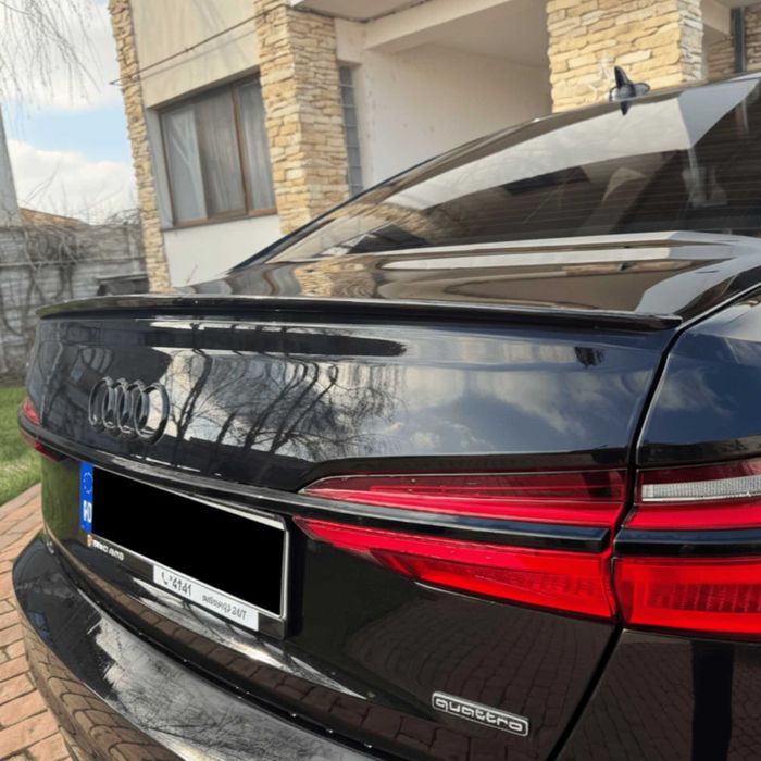 Eleron Portbagaj Audi A6 C8 S6 Design - Negru Lucios