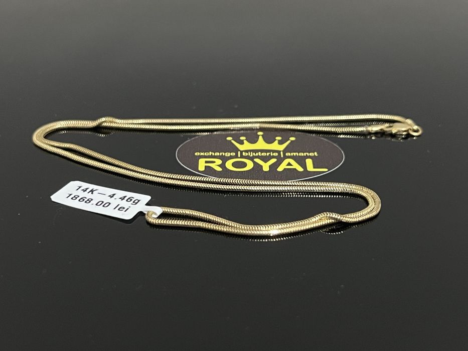 Bijuteria Royal CB : Lant aur 14k 4,46 grame