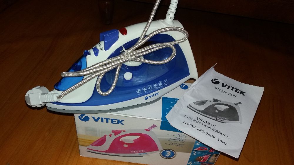 продам новый утюг с керомической подошвой Витек