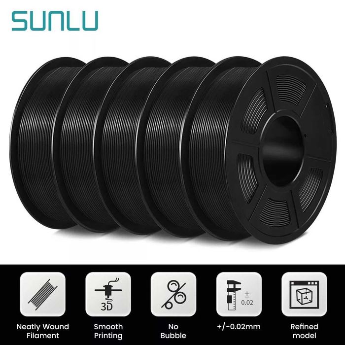 Filament Abs, Petg PLA+ SUNLU 1,75 mm