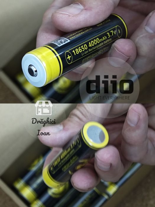 Acumulator 18650 LiitoKala PREMIUM+ HighDrain 10A Li-ion 4000mAh REAL