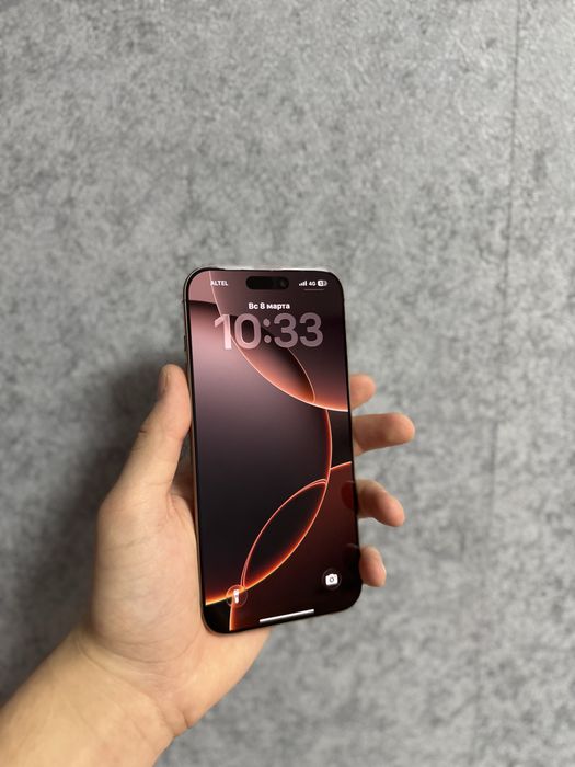 iPhone 16 Pro Max 256gb, 100% АКБ (е-сим)