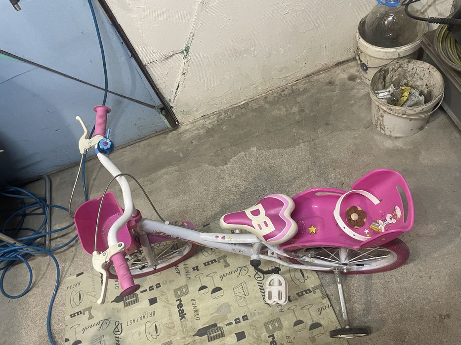 Детско колело  14 бонус тротинетка