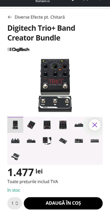 Digitech Trio+ Band Creator Bundle Set