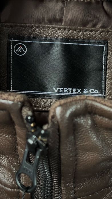 Кожаная куртка Vertex