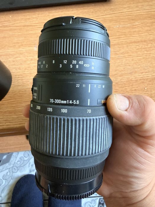 Obiectiv sigma aparat foto