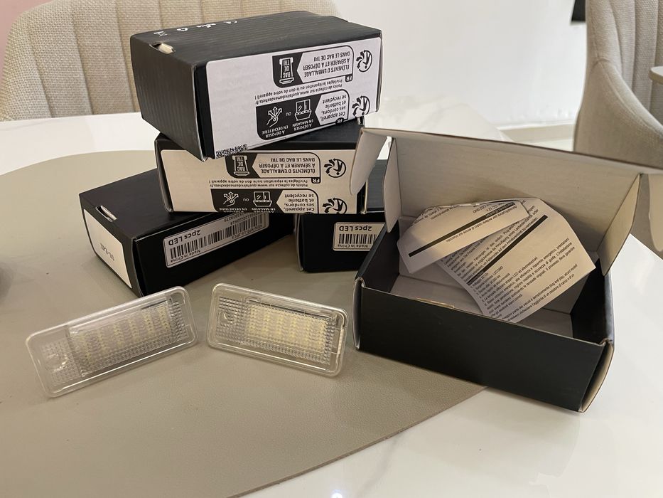 LED осветление за регистрационен номер