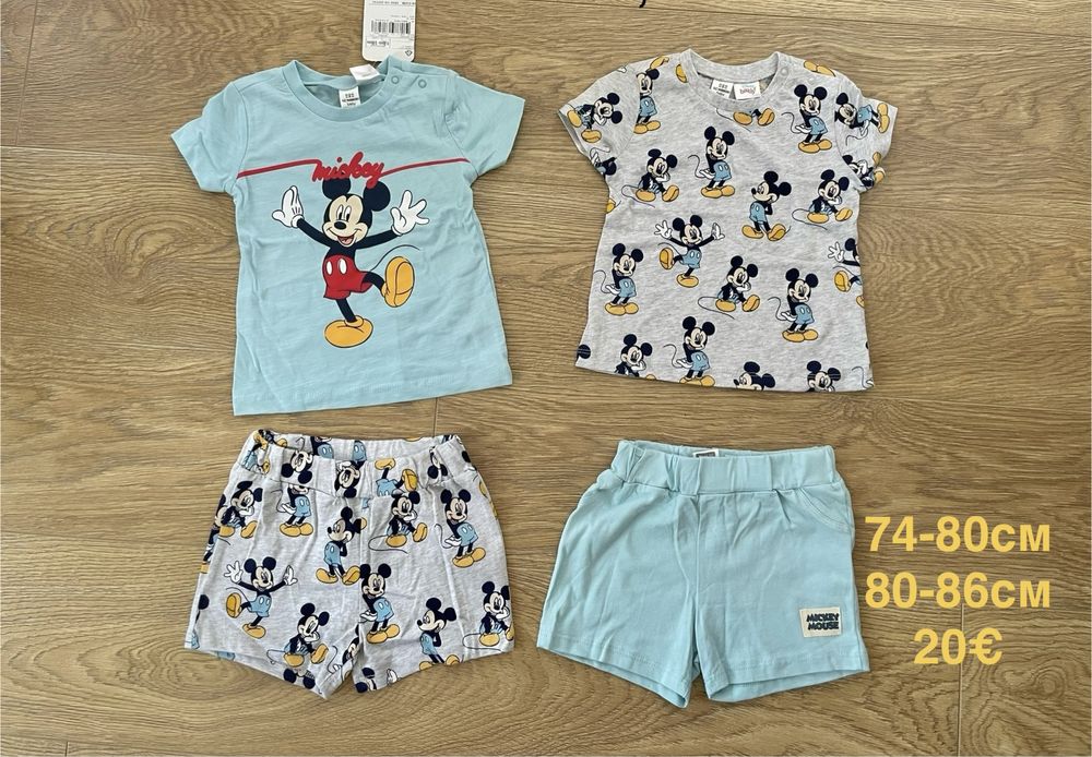 Ново детско яке Okaidi и др дрешки 9-12м 80см