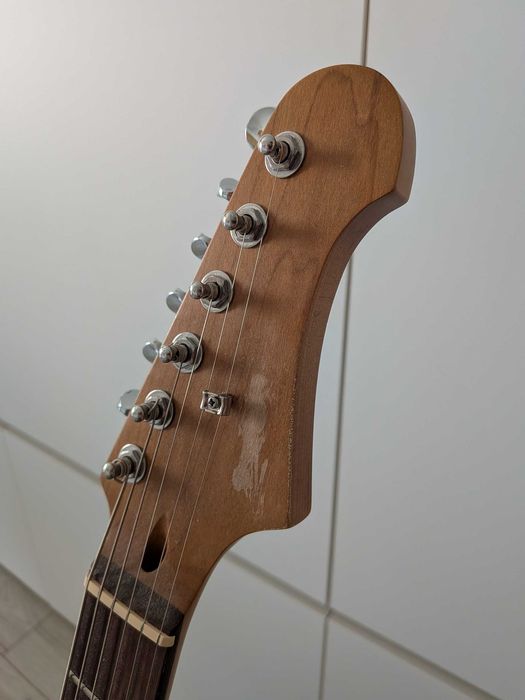 Pachet Chitara Jet JT-300 Telecaster + Husa Fender FE610 + Piese Upgrade