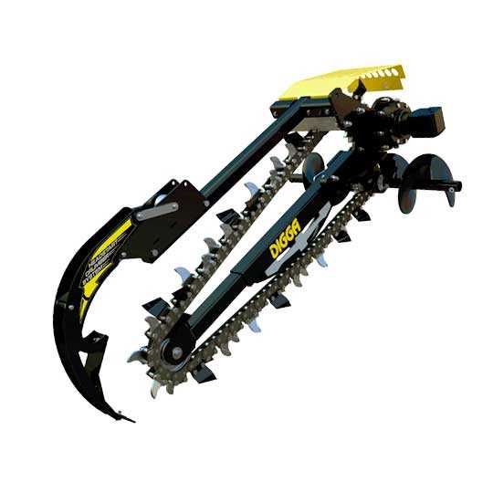 Trencher Digga Hydrive 1200 - midiexcavatoare 4,5-8 t.