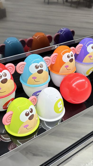 Развивающие игрушки боулинг для малышей
