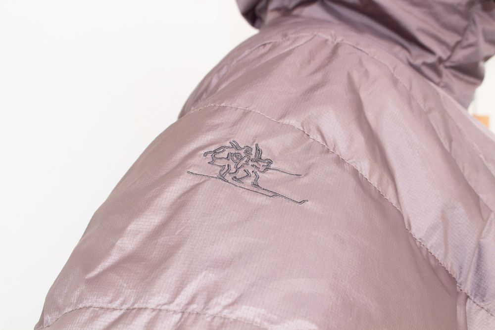 Bergans of Norway Sauda дамско пухено яке кафяво качулка пълнеж пух XL