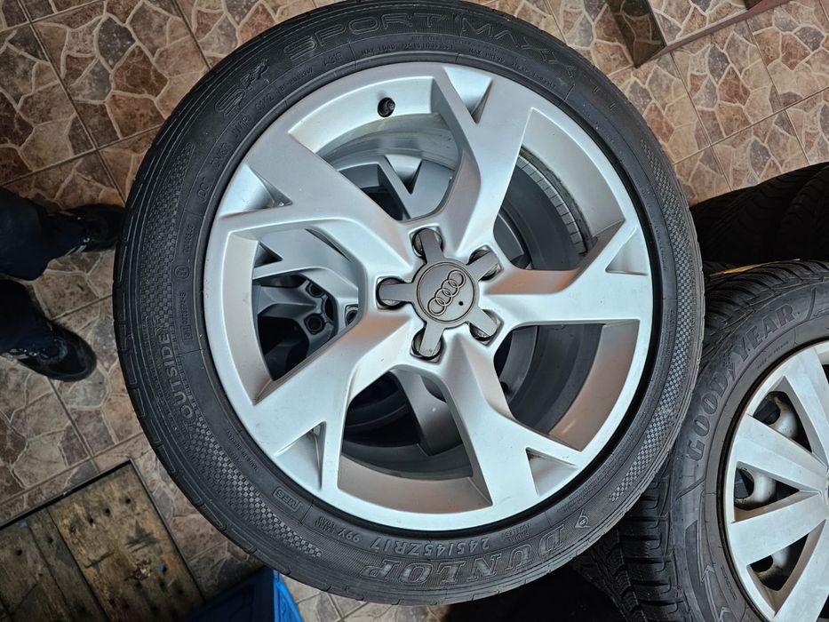 Jante aluminiu originale Audi A3, A4, A5, A6, Q3, Q5, 16 & 17 ZOLL !!!