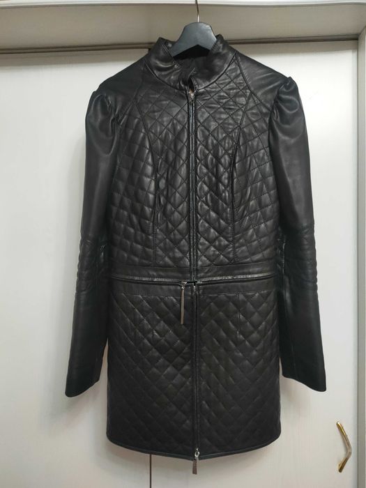 Кожаная куртка, женская