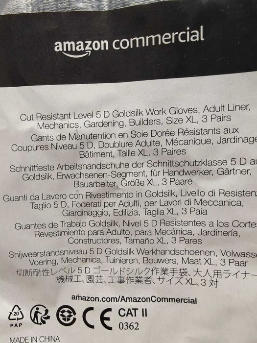 Manusi rigips anti taiere XL pachet de câte 3 perechi