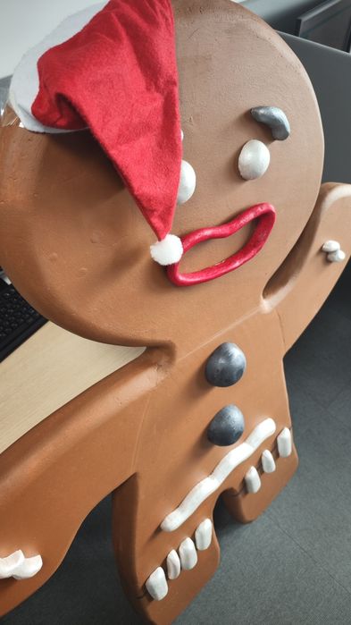 Декоративный пряничный человек