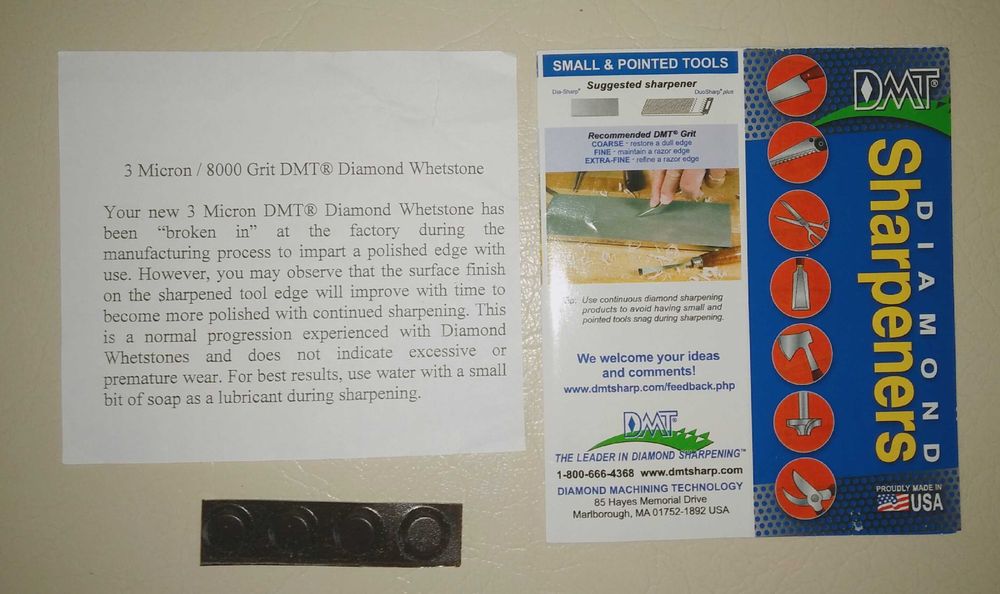 Dia-Sharp D8EE диамантен камък за точене 8000 меш