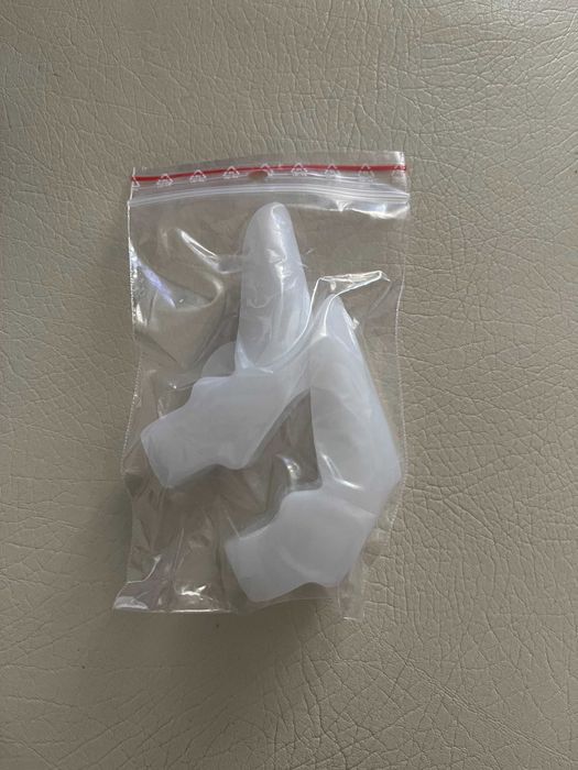 Силиконов Разделител За Пръстите На Краката, Бял, 2 Бр.