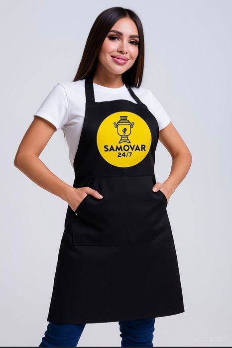 Фартук с логотипом fartuk va Logotip