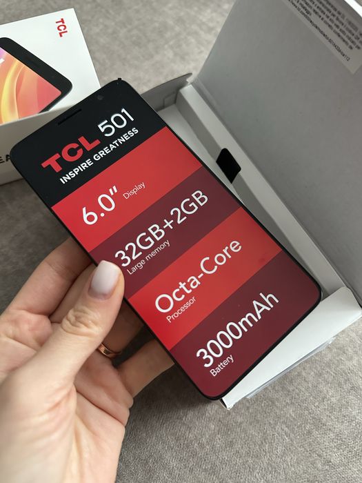 Telefon TCL 501 nou in cutie
