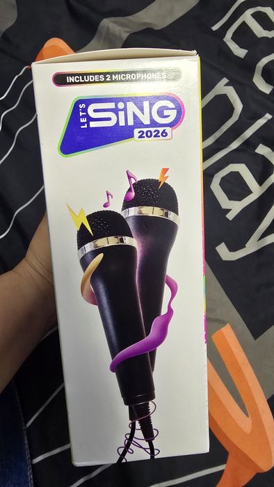 Pachet joc Let's sing 2026, microfon inclus, nou