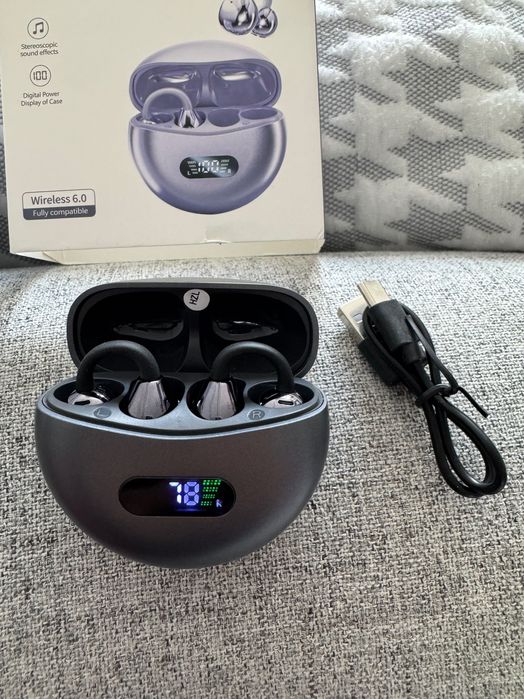 Nou! Casti wireless FreeClip