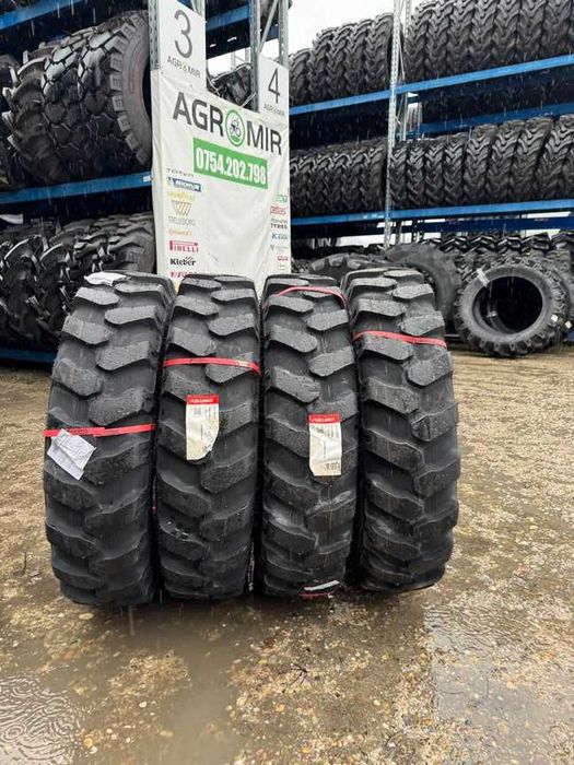 Anvelope cu 16 pliuri 10.00-20 ALLIANCE cu guler si camera excavator