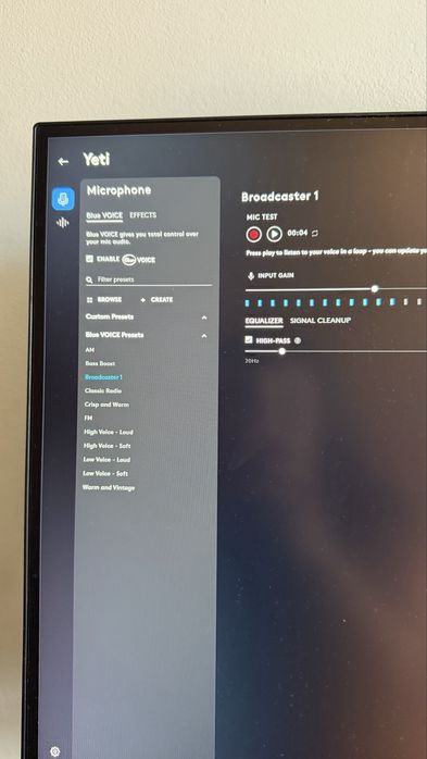 Microfon Logitech Yeti gaming/streaming