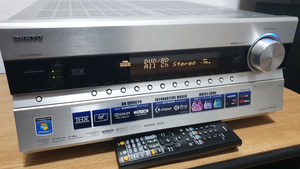 Av receiver Onkyo TX-NR1007