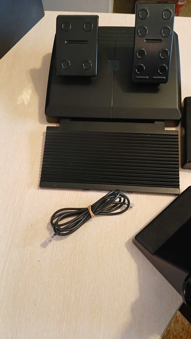 1г. ГАРАНЦИЯ Logitech G Saitek Heavy Equipment Bundle Волан за Farming Simulator Комплект Педали Панел Side Panel Sim бутони за PC и PlayStation 4 5