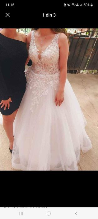 Vând rochie de mireasa
