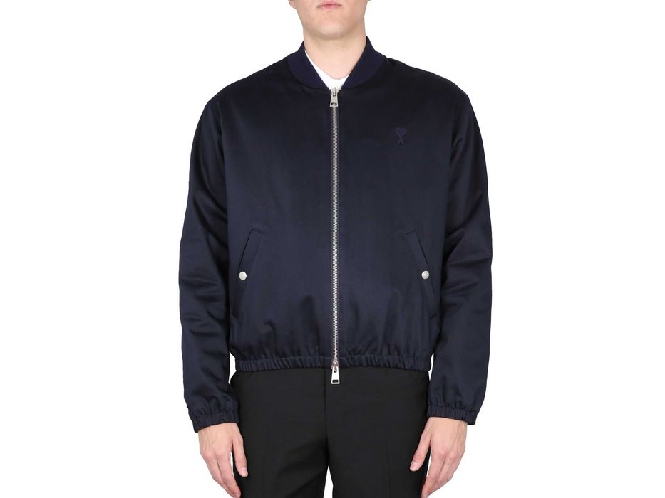 AMI de COEUR HJK023 Bomber Оригинално Мъжко Яке Бомбър с Лого XL-2XL