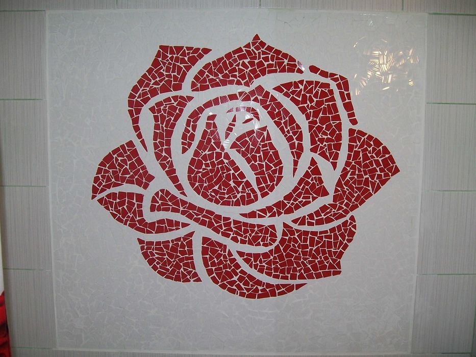 Reclama Tablou mozaic ceramica lucrat manual