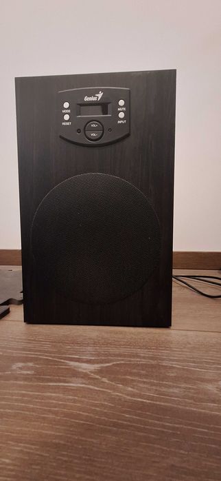 Тонколони (компютър) Genius W-HF5.1 4500, 125W, от дърво, като нови!