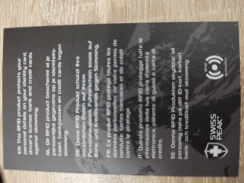 Portcard securizat RGIF