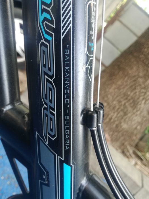 Продавам колело 24"-инча,18 скорости,черно-REACTOR BULLET,Балканвело