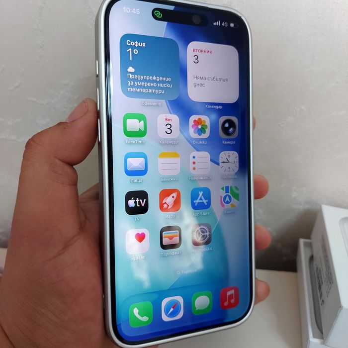 Iphone 17pro-max ЧИСТО НОВ с гаранция.