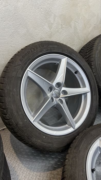 Оригинални 5х112 18” Audi S5 със зимни гуми