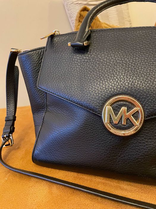 Чанта MICHAЕL KORS телешка кожа черна