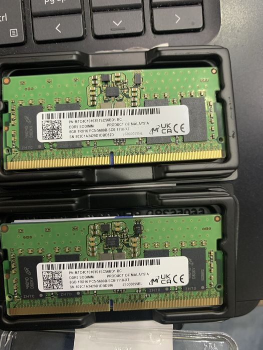 Мобилна памет 8GB DDR5 5600 Micron - MTC4C10163S1SC56BD1