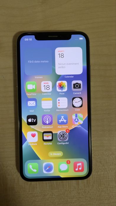 Iphone X  capacitate stocare 64GB