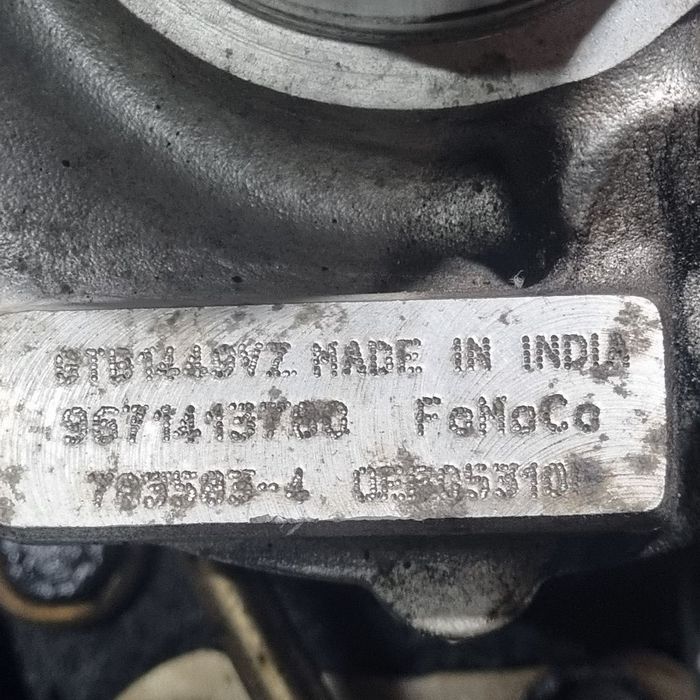 Turbo Ford Kuga 2.0 TDCI 2008 - 2010 136CP G6DG UKDA Euro5 (1430) 9671413780