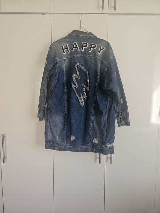 Дълго дънково яке