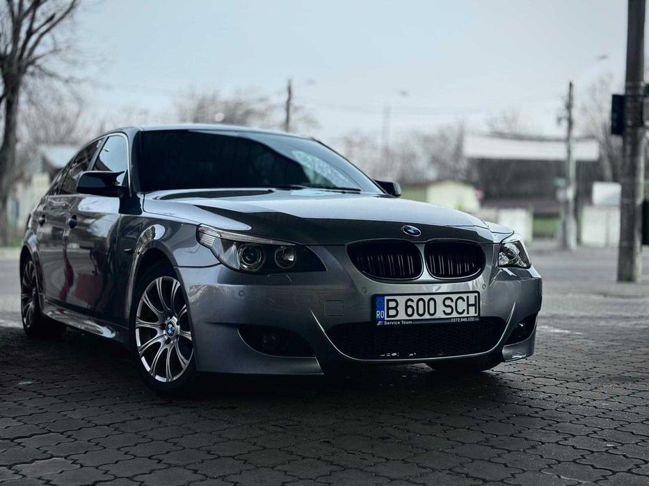 BMW E60 | Usor Avariat | 525d M57 177 CP | ~220 CP | M5 Look | 330.000 km