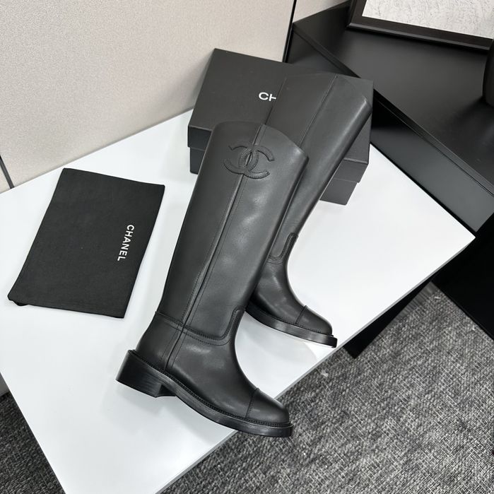 Cizme Chanel piele naturala, Premium