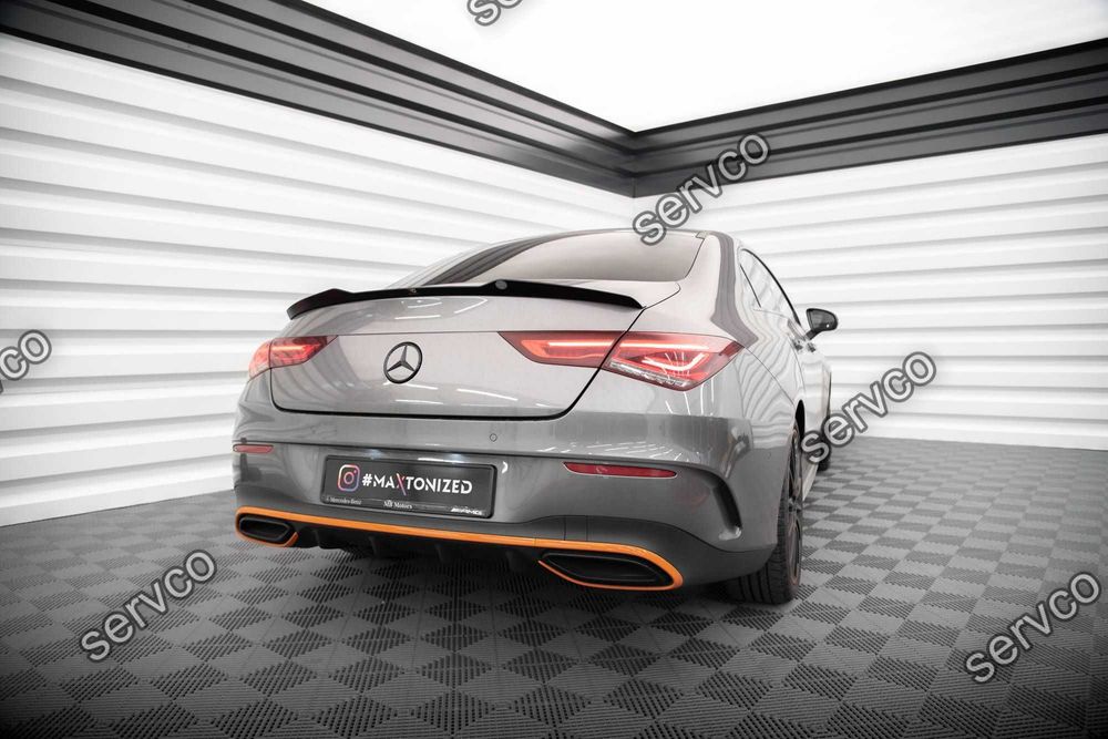 Eleron spoiler cap Mercedes CLA Coupe C118 2019- v2 - Maxton Design